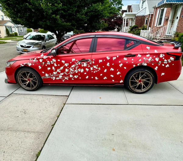 Vulcan Red - Reflective Chrome Window Tint