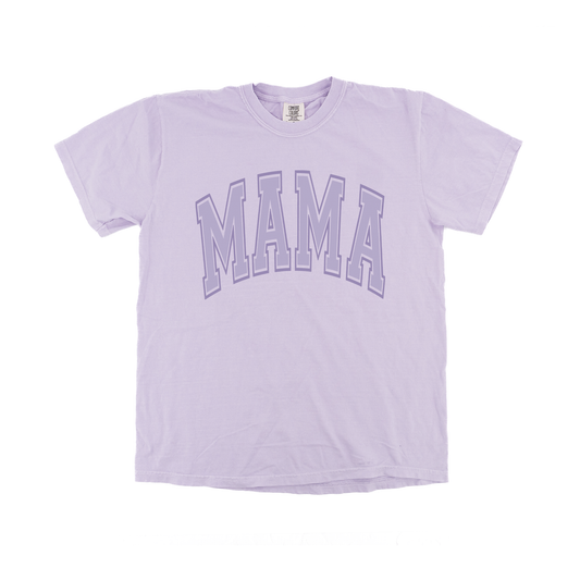 Mama Varsity Purple - Tee (Orchid)