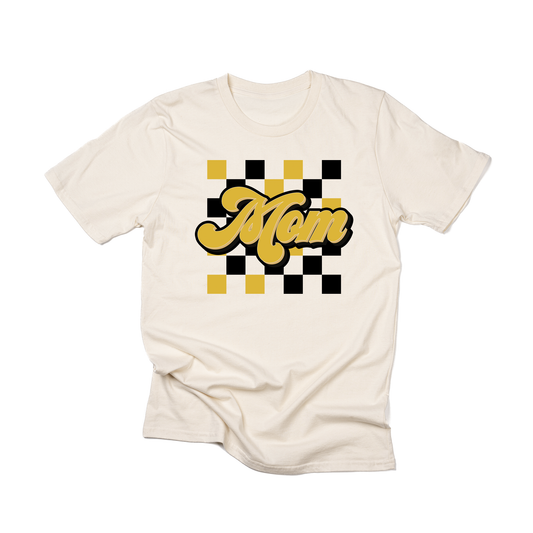 Mom Checkered Retro YB - Tee (Ivory)
