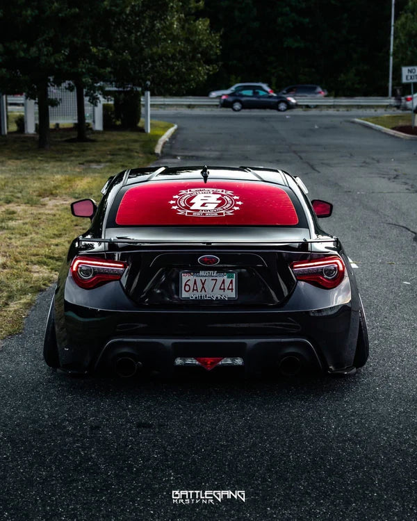Vulcan Red - Reflective Chrome Window Tint