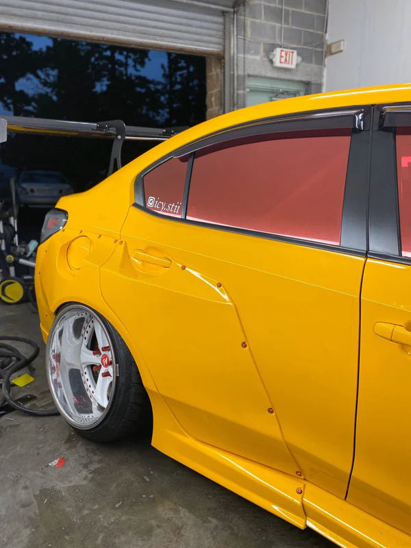 Vulcan Red - Reflective Chrome Window Tint