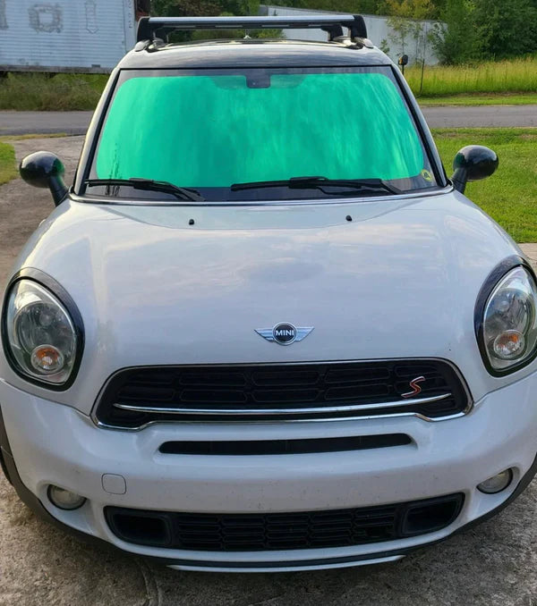 Peridot Green - Reflective Chrome Window Tint