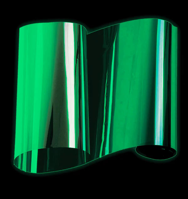 Peridot Green - Reflective Chrome Window Tint