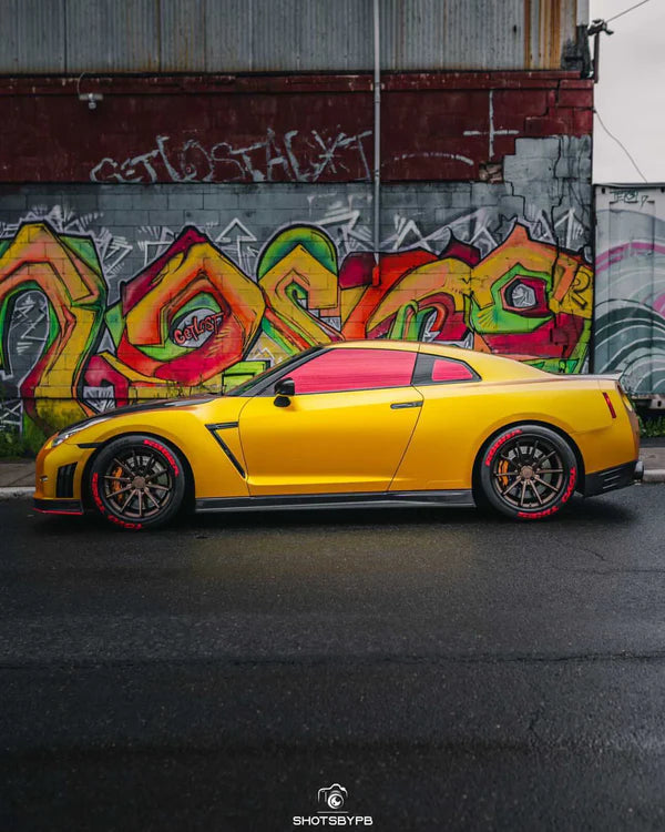 Vulcan Red - Reflective Chrome Window Tint