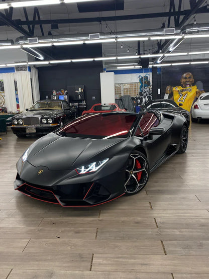 Vulcan Red - Reflective Chrome Window Tint